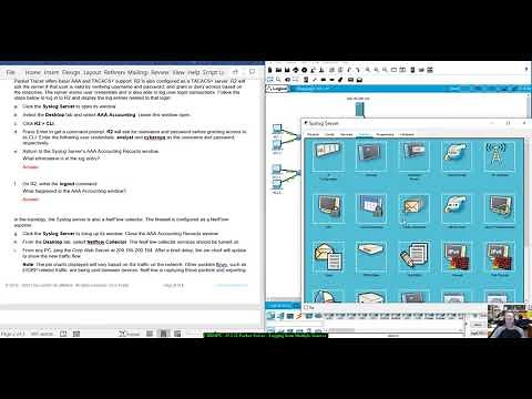 CBROPS - 25.3.11 Packet Tracer - Logging from Multiple Sources