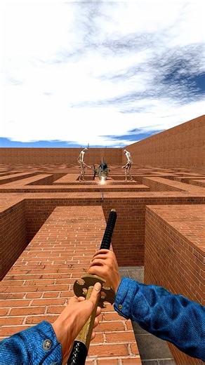 RUNNING FROM SCP-096 IN MAZE Part 117 | Garry's Mod #scp #gmod #scp096