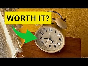 Retro Analog Alarm Clock with Loud Twin Bells review