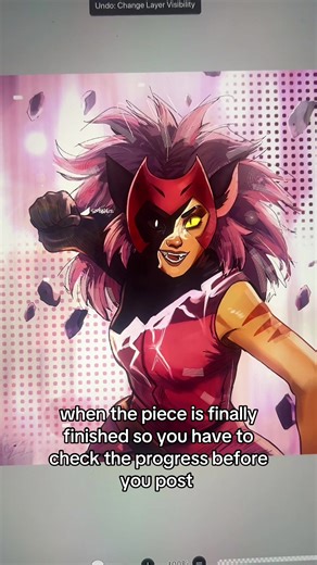 Exploring the Squiggly Line Brush for Art Progress