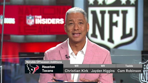 Steve Wyche identifies key offseason additions by Texans | 'The Insiders'