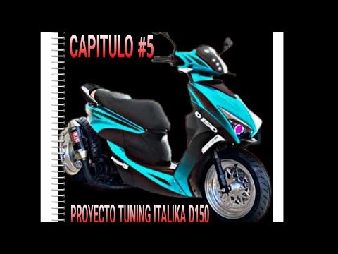 MI PROYECTO TUNING ITALIKA D150 "CAPITULO #5"