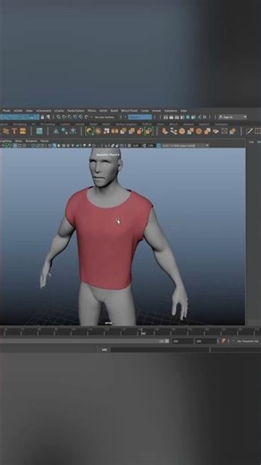 how to make cloth in #autodeskmaya