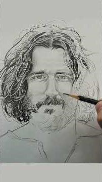 Desenhando Jesus Cristo em apenas 1 minuto ✏️🔥 (Time Lapse)