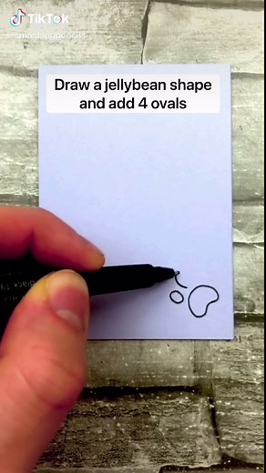 Artistic Paw Print Drawing Tutorial