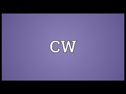CW Meaning