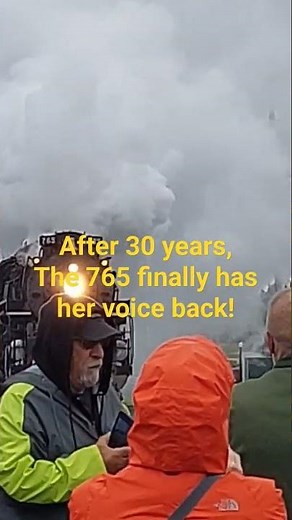 NKP 765's 80-90s Tuned Whistle in 2023!