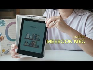 Unboxing the Meebook M8C | 7.8" color screen e-Reader. Gossip about the setup and first-hand expe...
