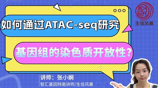 如何通过ATAC-seq研究基因组的染色质开放性？