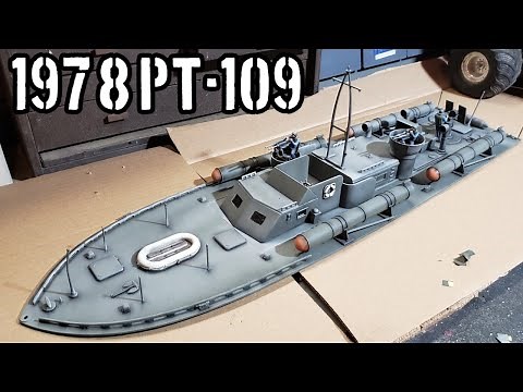 Lindberg models PT-109 build part#1