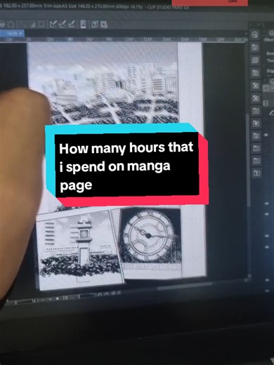 Manga Art and Drawing Process