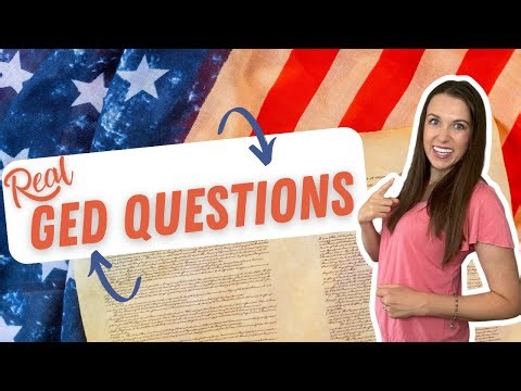 Take a GED Social Studies Test With Me (Real Questions!)