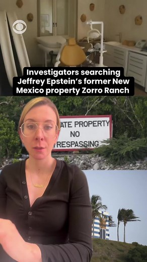 Jeffrey Epstein's New Mexico ranch was searched on Monday after the New Mexico Department of Justice decided to re-open an investigation into the property. Known as Zorro Ranch, the secluded land was mentioned several times in newly-released batches of Epstein files and was allegedly used for sexual abuse and sex trafficking of young women. Here's what to know about the ranch. #epstein #epsteinfiles #newmexico