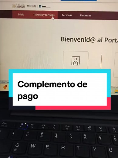 Cómo generar un complemento de pago en el SAT