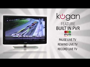 Kogan LED & LCD TV Feature Video - PVR (Pause, Rewind, Record Live TV)