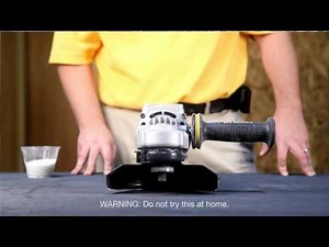 DEWALT Large Angle Grinder Dust Ejection