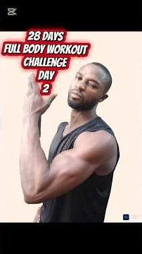 28 days full body workout challenge day 2