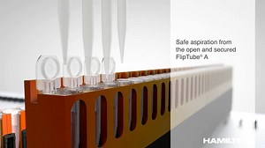 FlipTube® A 1.5 mL Industries first automatable microcentrifuge tube