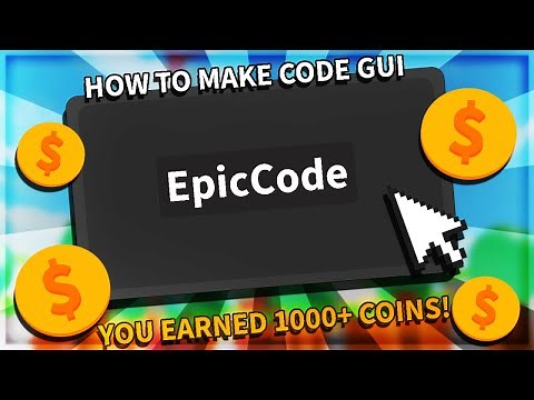 How to Make a "Code GUI"! - Roblox Studio