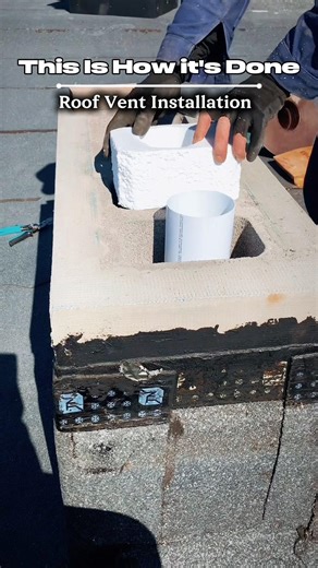 Installing a Roof Vent Outlet