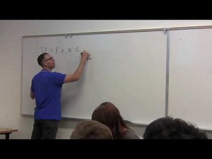 Linear Algebra, Lesson 1, Video 3: Define Sets via Enumeration