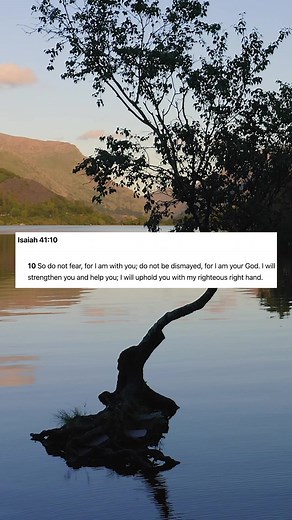 3.7K views · 44 reactions | There is so much hope, encouragement, and peace in this one verse. Isaiah 41:10  | American Association of Christian Counselors | Facebook