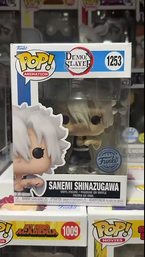 Amazon.com: Funko Pop! #1253 Demon Slayer Sanemi Shinazugawa (Special Edition : Toys & Games
