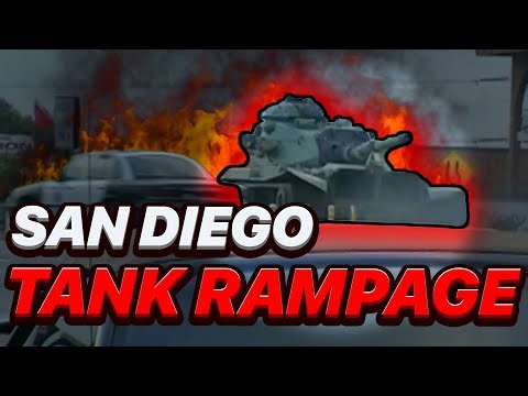 The Wildest Tank Chase Ever Caught on Camera