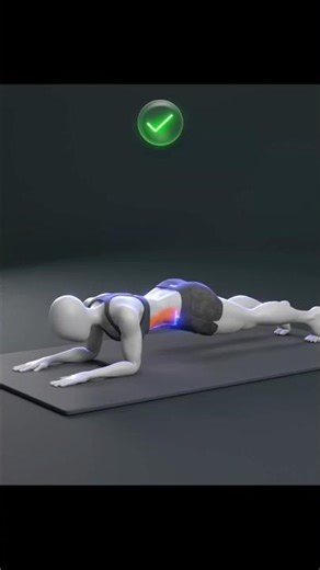 Fix your Plank Common Mistakes #shorts #fitness