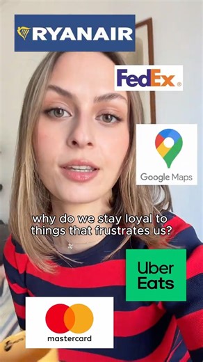 Why do we stay loyal to things that frustrate us? 🤔 #brandloyalty