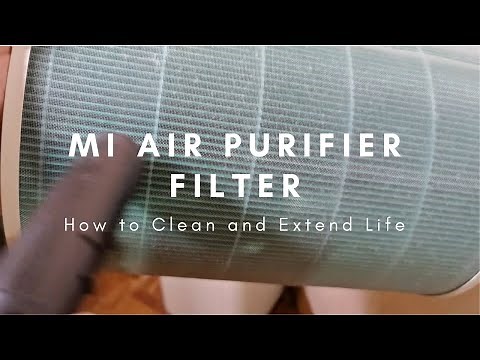 How to Clean the Filter of you Mi Air Purifiers.