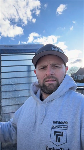 We love our @timbertech impression rail. Sleek, quick install, and looks great. Come along as we do a quick install. | Outdoor Space Builders