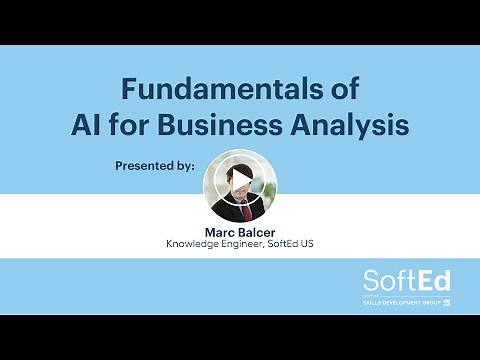 Fundamentals of AI for Business Analysis