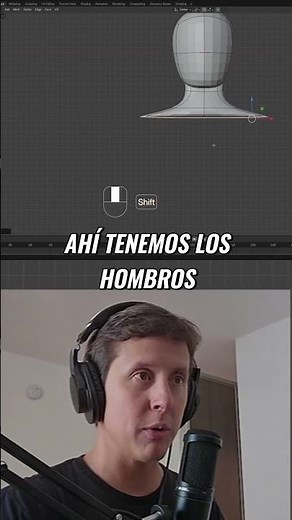 Easy 3D Shoulder and Chest Modeling in Blender!