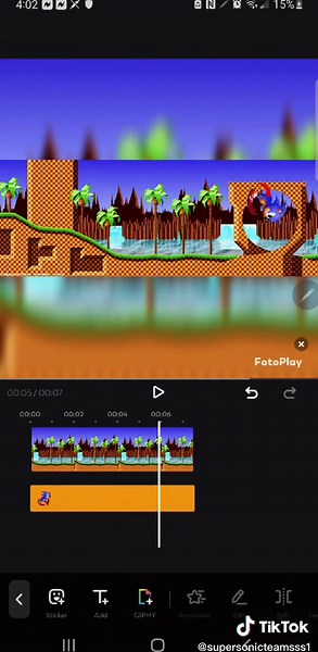 Aprende a hacer animaciones de sprite de Sonic