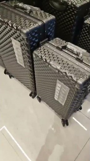 Case Valker LUXT PC Aluminum Frame Hard Case Luggage Bag Suitcase (20" + 24" + 28") Beg Bagasi