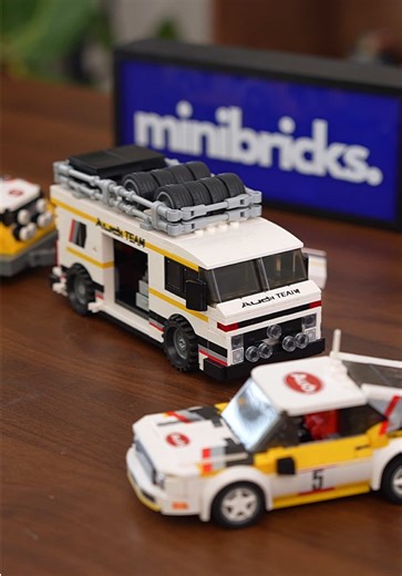 The Audi Transport Van — the unsung hero of every rally team. 🏁🚐 Officially licensed by Audi, built with fully printed details and pure motorsport attitude. Because legends don't arrive alone — they arrive on a transporter. 🔥