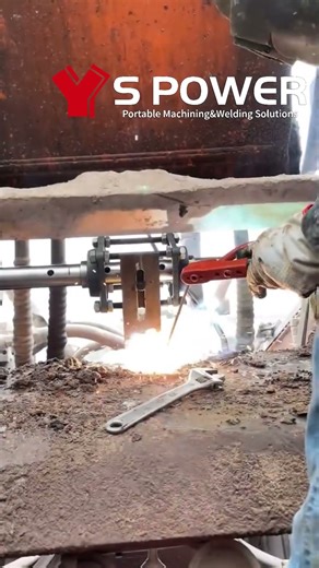 S POWER LINE BORING MACHINE REPAIR AN EXCAVATOR#lineboring #machine #enginerepair #engineering