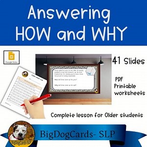 Answering Why and How Questions Lesson