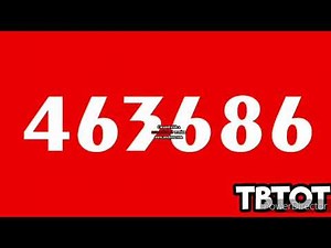 Numbers 1 to 10 million!