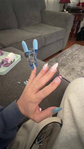 saw someone on here do this and its genius | Press On Nails