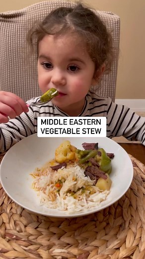 One of my all time favorite vegetable stews and the best part is my kids love it too! #nontoxicliving #kidshealthyfood #kidsfood #wholefoodnutrition #lebanesefood #healthyfood #cleaneating #kidshealth #wholefoods #lebanesestews #middleeasternstew #vegetablestew | Kids Clean Eats