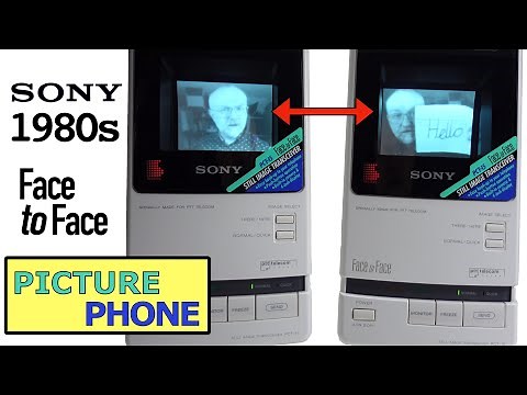 Sony's forgotten ‘80s Picture Phone
