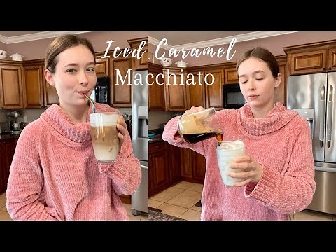 HOW TO MAKE AN EASY ICED CARAMEL MACCHIATO with Nespresso Vertuo Plus