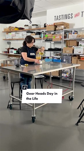 A behind-the-scenes look at making Gear Heads in the Test Kitchen! Watch now on YouTube! #americastestkitchen #testkitchen #dayinmylife #kitchenware #kitchentool