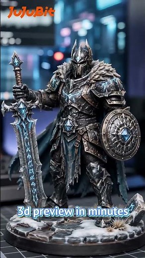 Turn Your TRPG Character into a 3D Miniature! 🎲 | JuJuBit