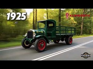 Century-old legend Kenworth! Starting from a logging truck in 1923,#kenworth #truck #truckdriver #1m