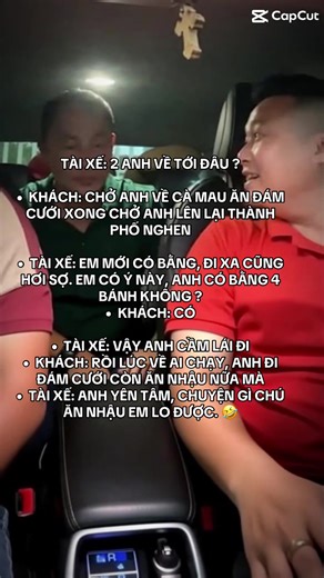 Tài xế và cuộc hội thoại thú vị trên đường