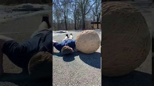 Rubber band ball part 43: Still growing and getting harder to handle
