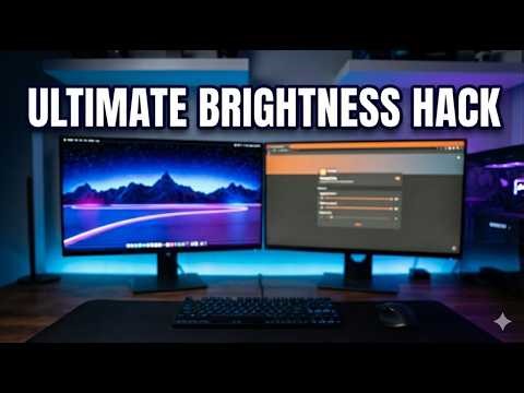 How to Control Brightness on ALL Monitors at Once (Free App)